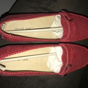 David Tate Loafter Leather- Never worn